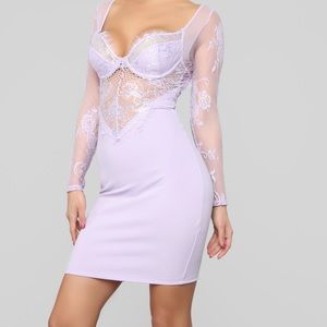 FashionNova Pure Seduction Lace Dress